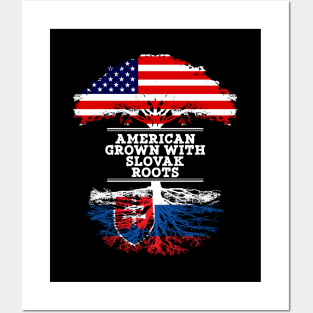 American Grown With Slovak Roots - Gift for Slovak From Slovakia Posters and Art